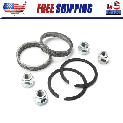 Exhaust Mounting Gasket Kit Graphite 65324-83 For Harley Davidson