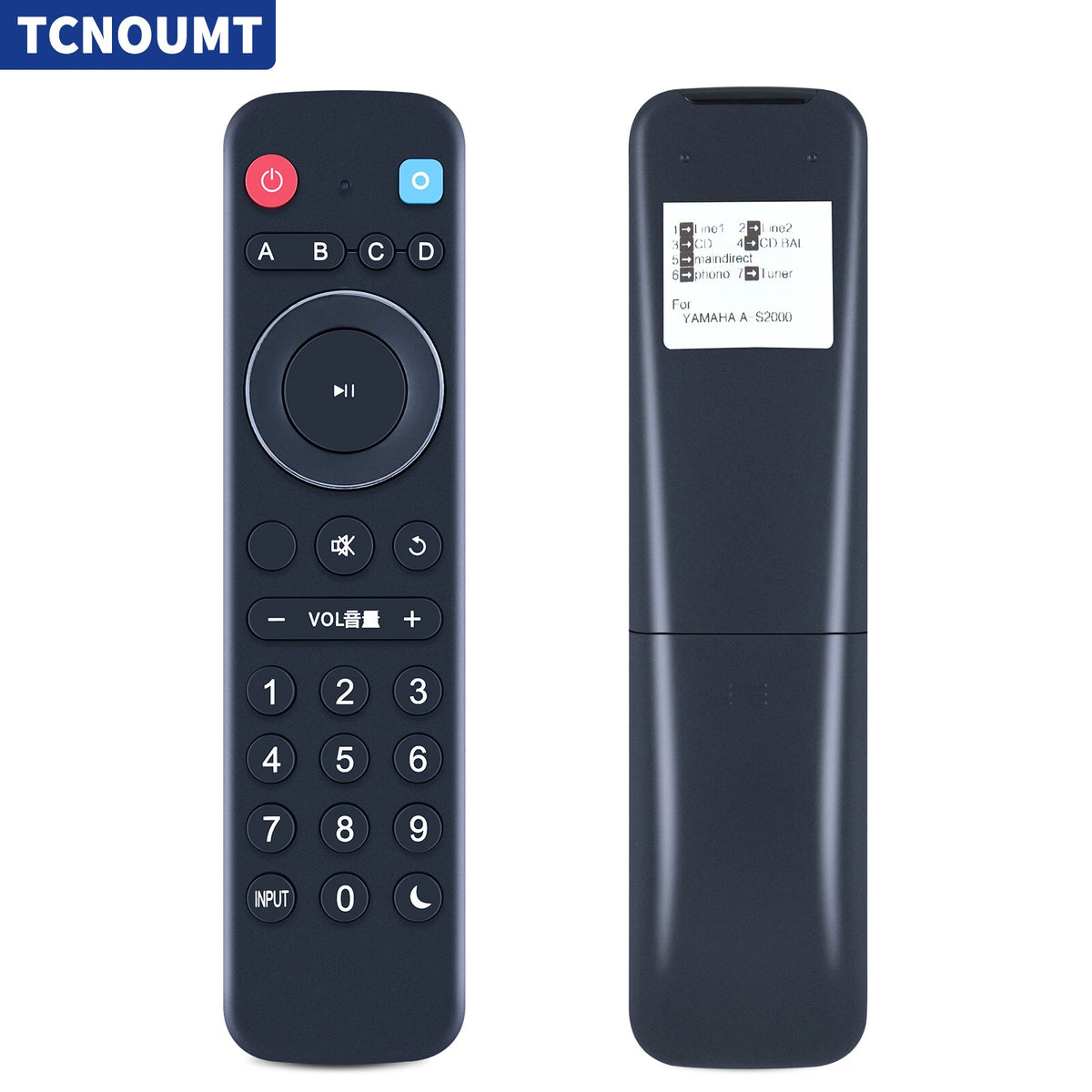 RAS21 WN37850 Replace Remote Control For Yamaha AS1000 AS2000 A-S1000 A-S2000