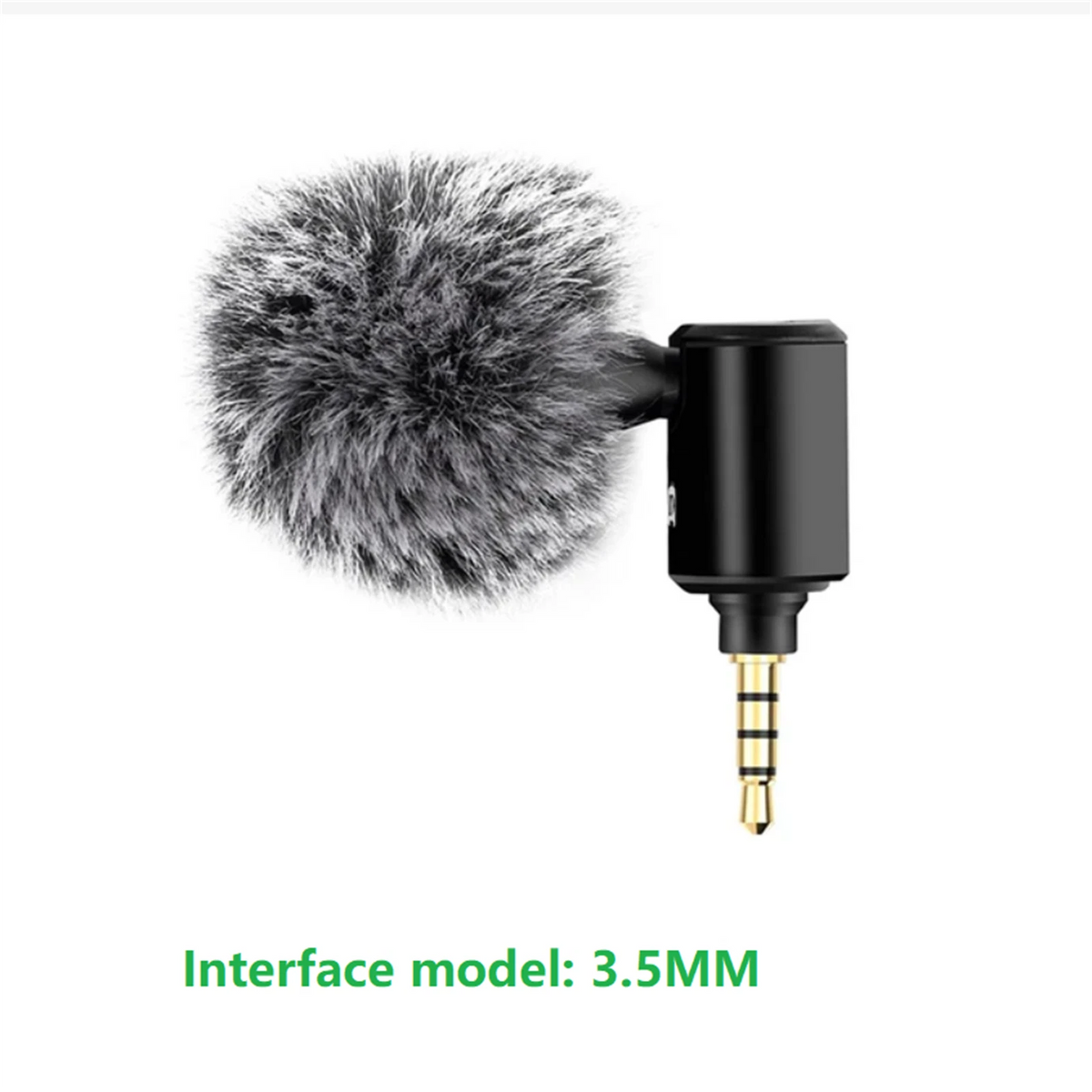 3.5mm Universal One Directional Adjustable Mini Microphone Portable Mic.