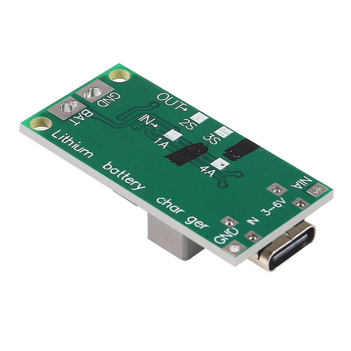 ATNSINC 2PCS Multi-Cell 2S 3S 4S Type-C USB Boost Converter to 8.4V 2A