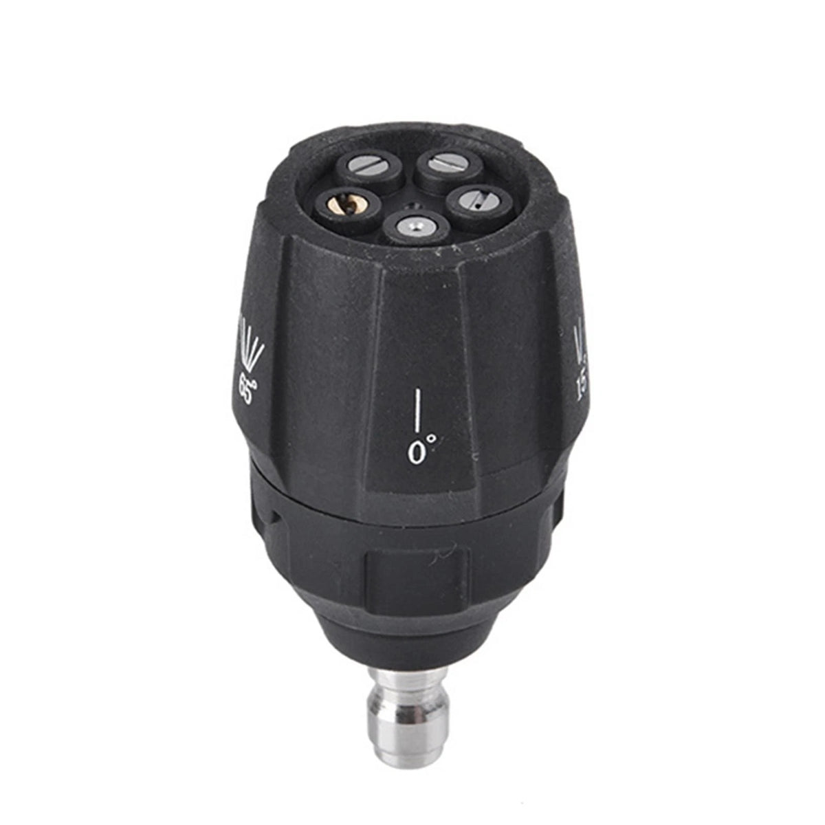 High Pressure Washer Nozzle 5 in 1 Adjustable Angles Rotating Water Nozzles