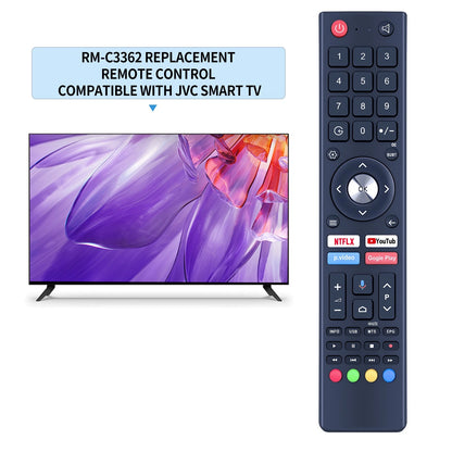 RM-C3362 RM-C3367 Voice Remote Control For JVC Smart HDTV Android TV