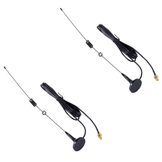 2* Dual Band VHF/UHF Car Magnetic SMA-Female Antenna For Baofeng BF-888S UV-5R