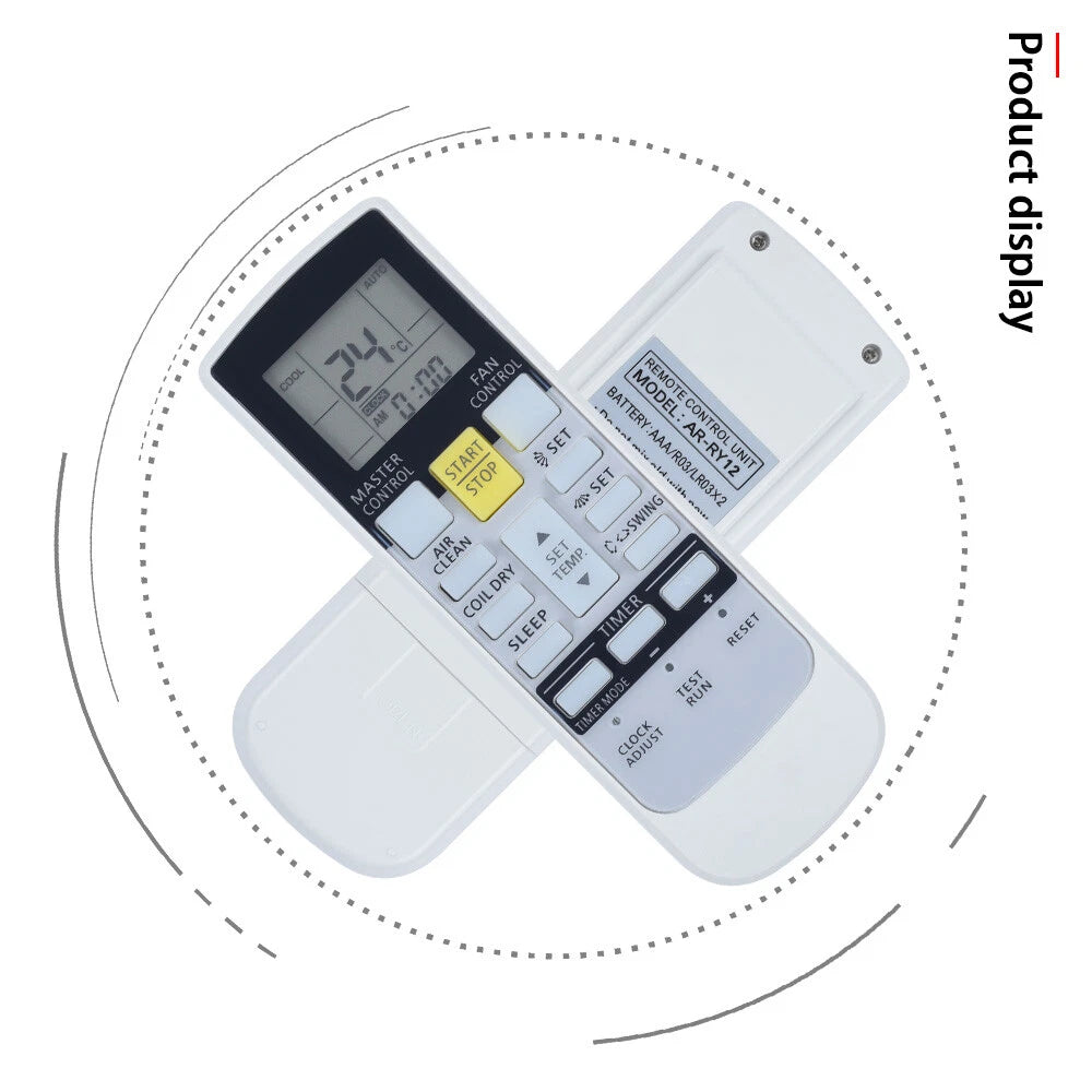 Remote Control For Fujitsu Air Conditioner ASU30CLX1 ASU36CLX1 AOU30CLX1