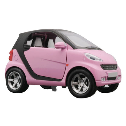 1:32 Model Car Toy Vehicle Kids Gifts With Sound&Light For Smart ForTwo Pink