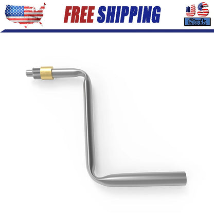 Camper Crank Handle for Slide-In Truck Campers W/10-Tooth Gear On The End
