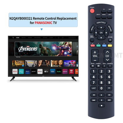 N2QAYB000321 Remote Control For Panasonic Plasma TV TC-P58S1 TC-P42X1 TC-L32X1