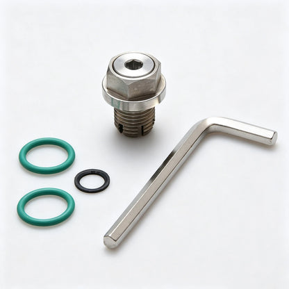 Steel Self Tapping M14.1-1.5 Oversize Piggyback Oil Drain Plug Thread Repair Kit