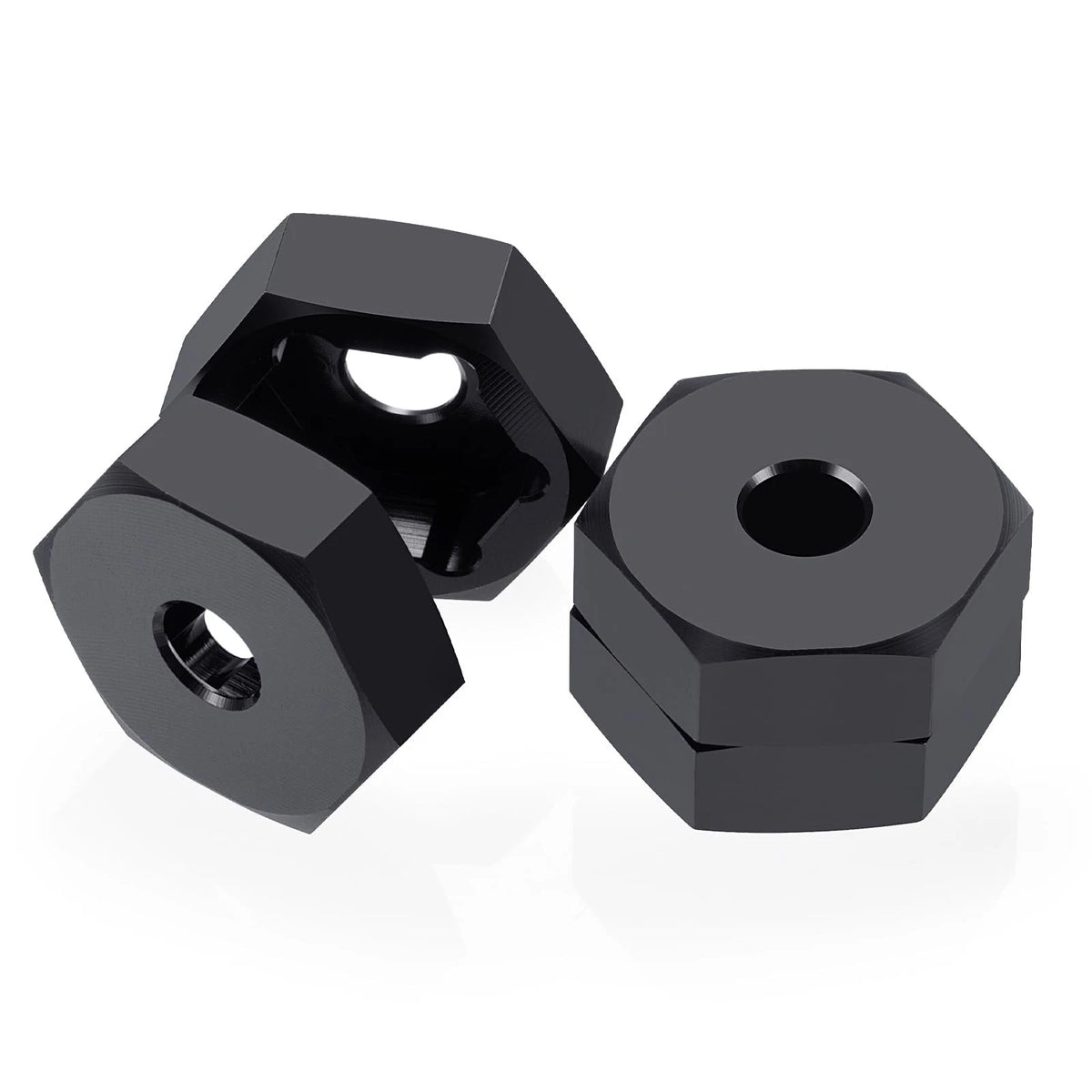 4Pack MORFUM 12mm to 17mm Metal Wheel Hex Adapter Drive Hub Adaptor...