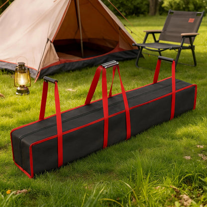 Pop up tent replacement parts, large storage bag 52X11.5X11.5inch, Red