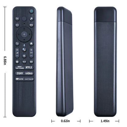 RMF-TX810U Voice Remote Control For Sony TV KD-43X77L KD-50X77L KD-55X77L
