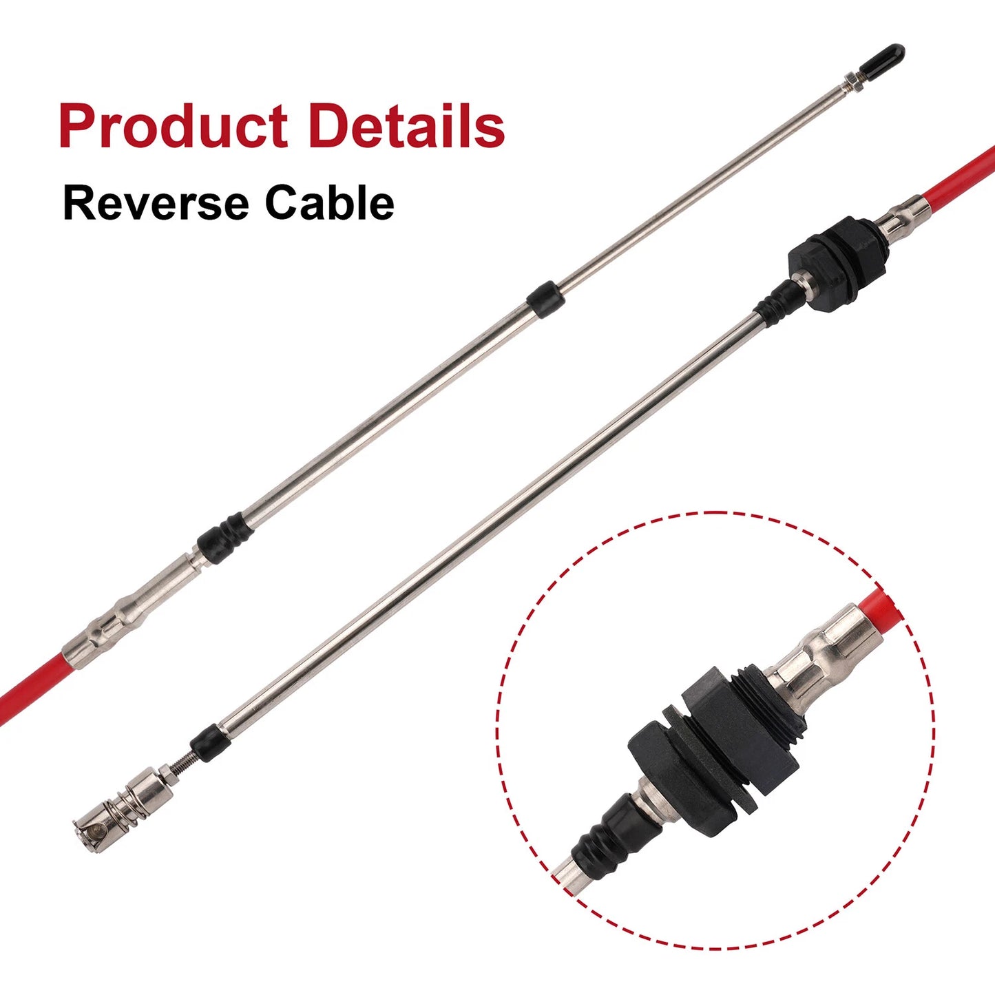 Reverse Cable for Yamaha FX 1000 2005-2007, F1B-6149C-02-00, F1B-6149C-01-00