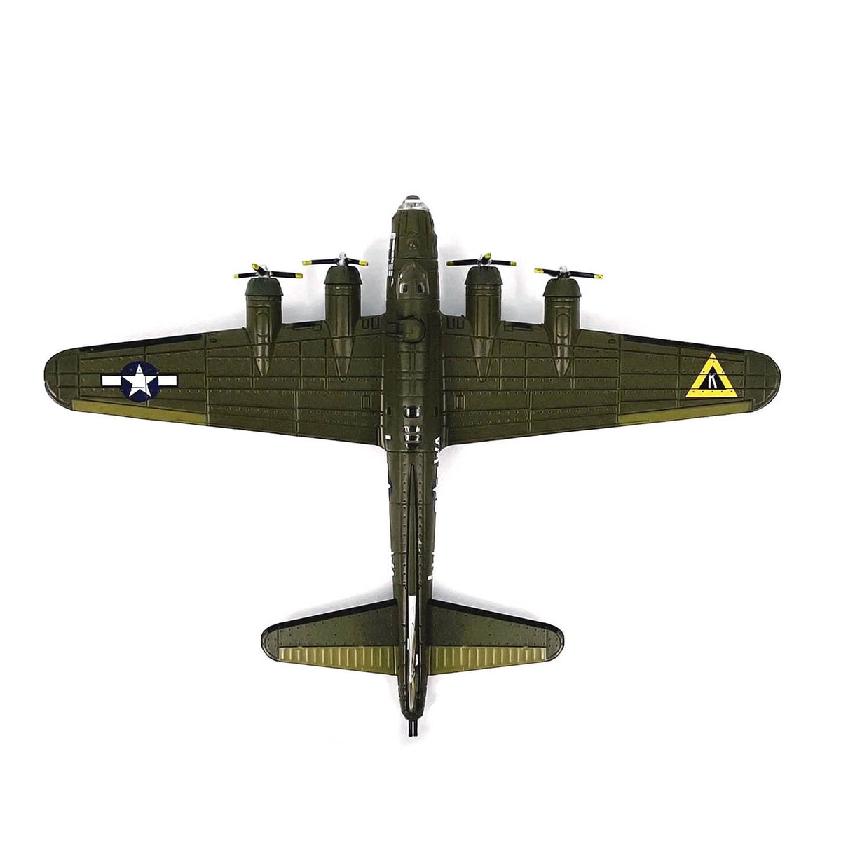 11.9cm Diecast Alloy 1/200 USA Air Force B-17G Fighter Model Static Display