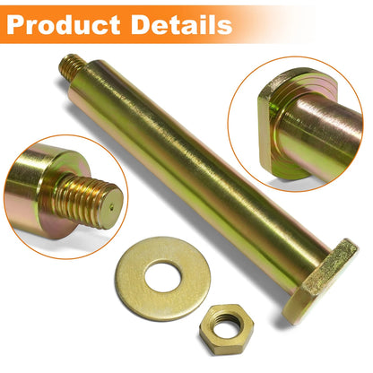 Horizontal Threaded Hinge Pin Kit for BOSS Snow Plow MSC09649 MSC04250