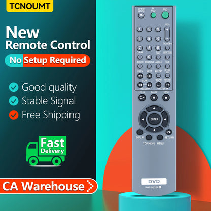 RMT-D155A Remote Control For Sony CD DVD Player DVP-NC625 DVP-NC665P RMT-D155P