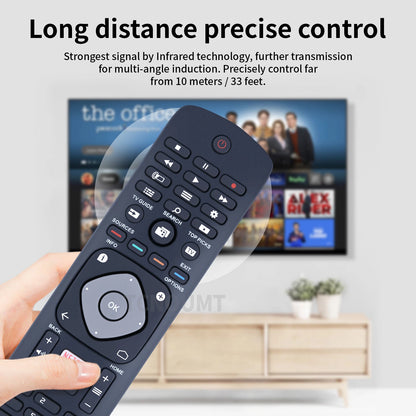 HOF16H303GPD24 Remote Control For Philips TV 398GR08BEPHN0011HL 43PUS6262/12