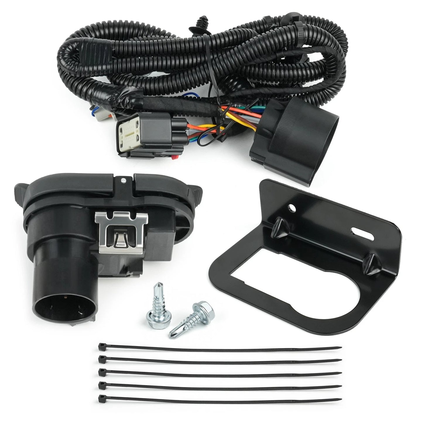 Rear Bumper Tow Connector Harness Kit For Ford F-150 2015-2020 HL3Z-13A576-D