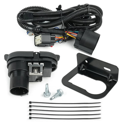 Rear Bumper Tow Connector Harness Kit For Ford F-150 2015-2020 HL3Z-13A576-D