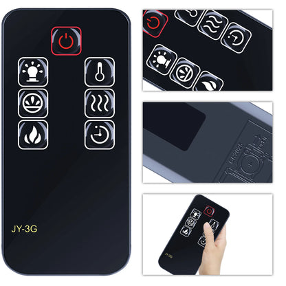 Remote Control For Della Muskoka Pleasant Hearth Electric Fireplace 259-35-86
