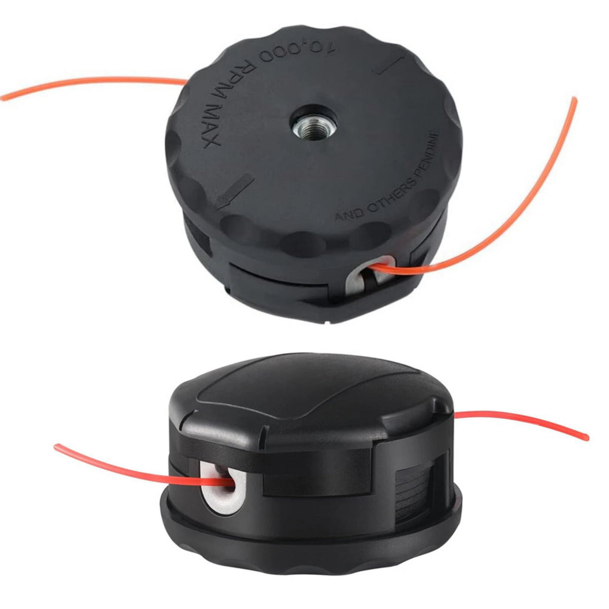 1PC Black Plastic Trimmer Head Replace For Echo SRM Straight Shaft Trimmers