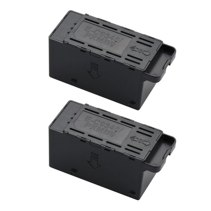 2* C9345 Maintenance Box For Epson Printer Waste Ink Pad Replacement Parts
