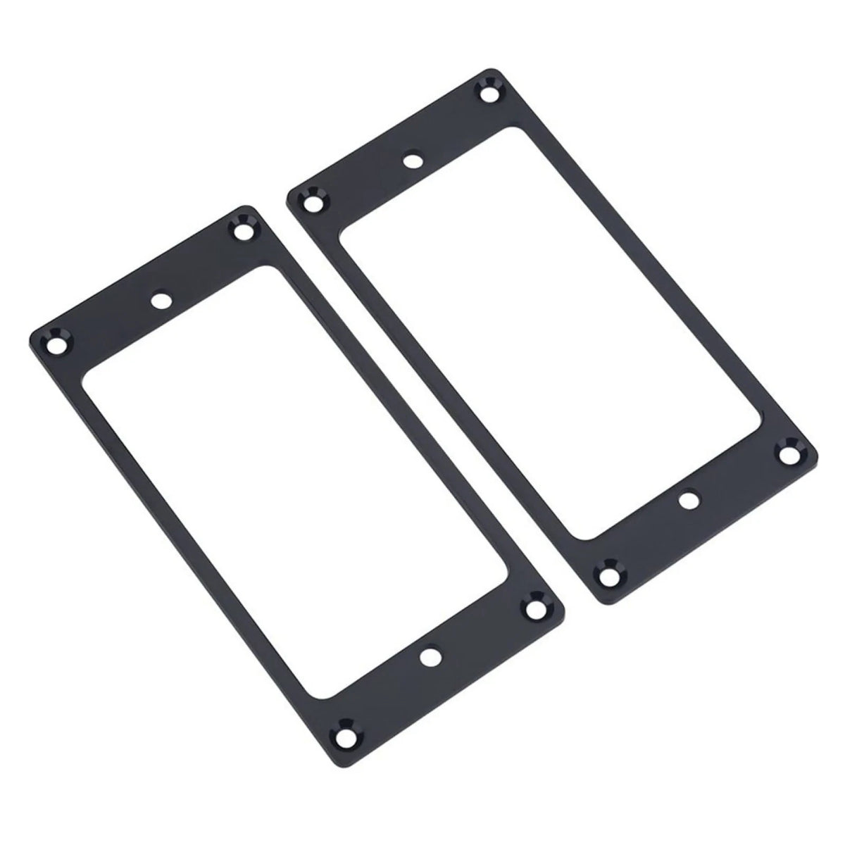 2 Pcs Iron Humbucker Pickup Ring With Srcews For Les Paul LP Guitar Parts aa