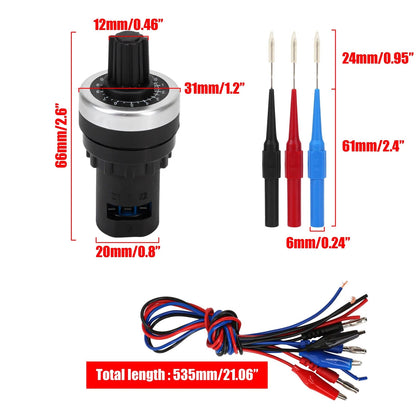 2PCS Analog Sensor Tester Automotive Simulator – Vehicle...