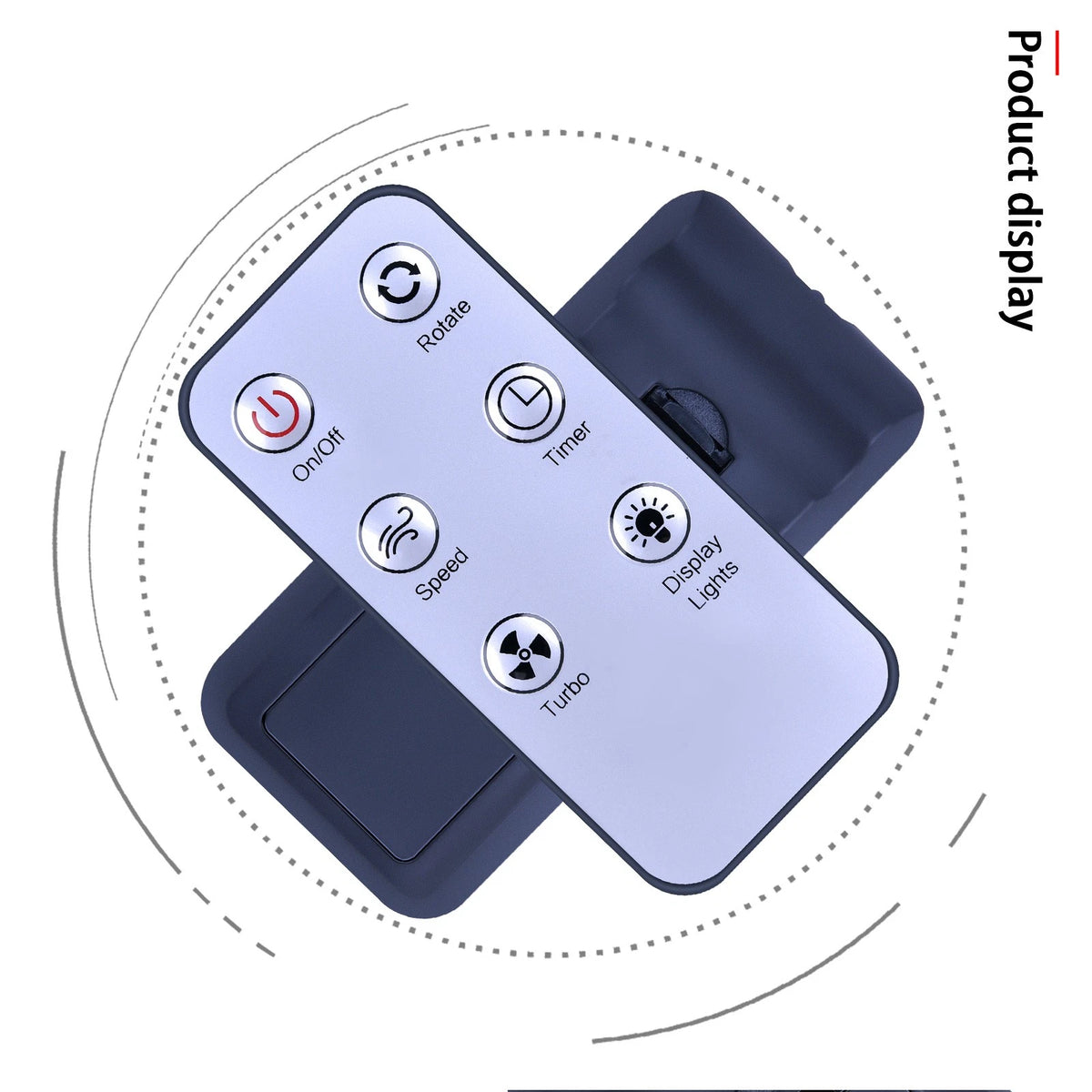 Remote Control For LivePure Bladeless Indoor/Outdoor Rechargeable Fan