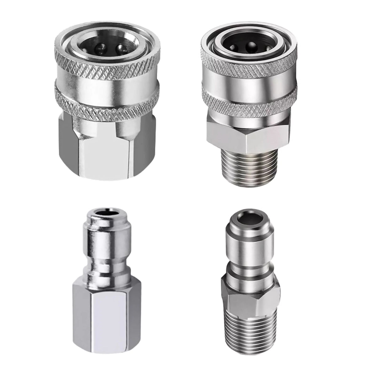 4pcs pressure washer adapter kit With a maximum working pressure of 5000 PSI