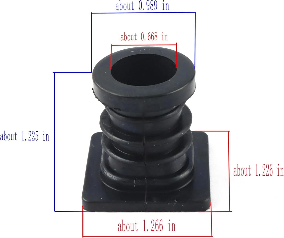 Rubber Carburetor Boot Intake Connector # 9383b for Homelite # 330 Chainsaw