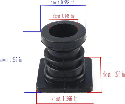 Rubber Carburetor Boot Intake Connector # 9383b for Homelite # 330 Chainsaw