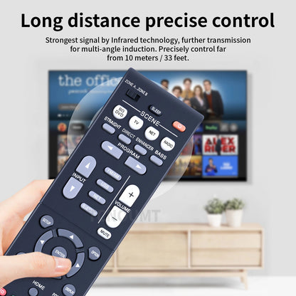 RAV534 ZP45780 Remote Control For Yamaha AV Receiver RX-V481 RX-V579 RX-V581