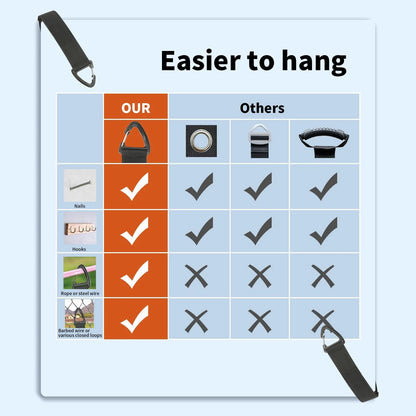 Extension Cord Organizer(8 Pack), Holder for 3L/3M/2S, Black