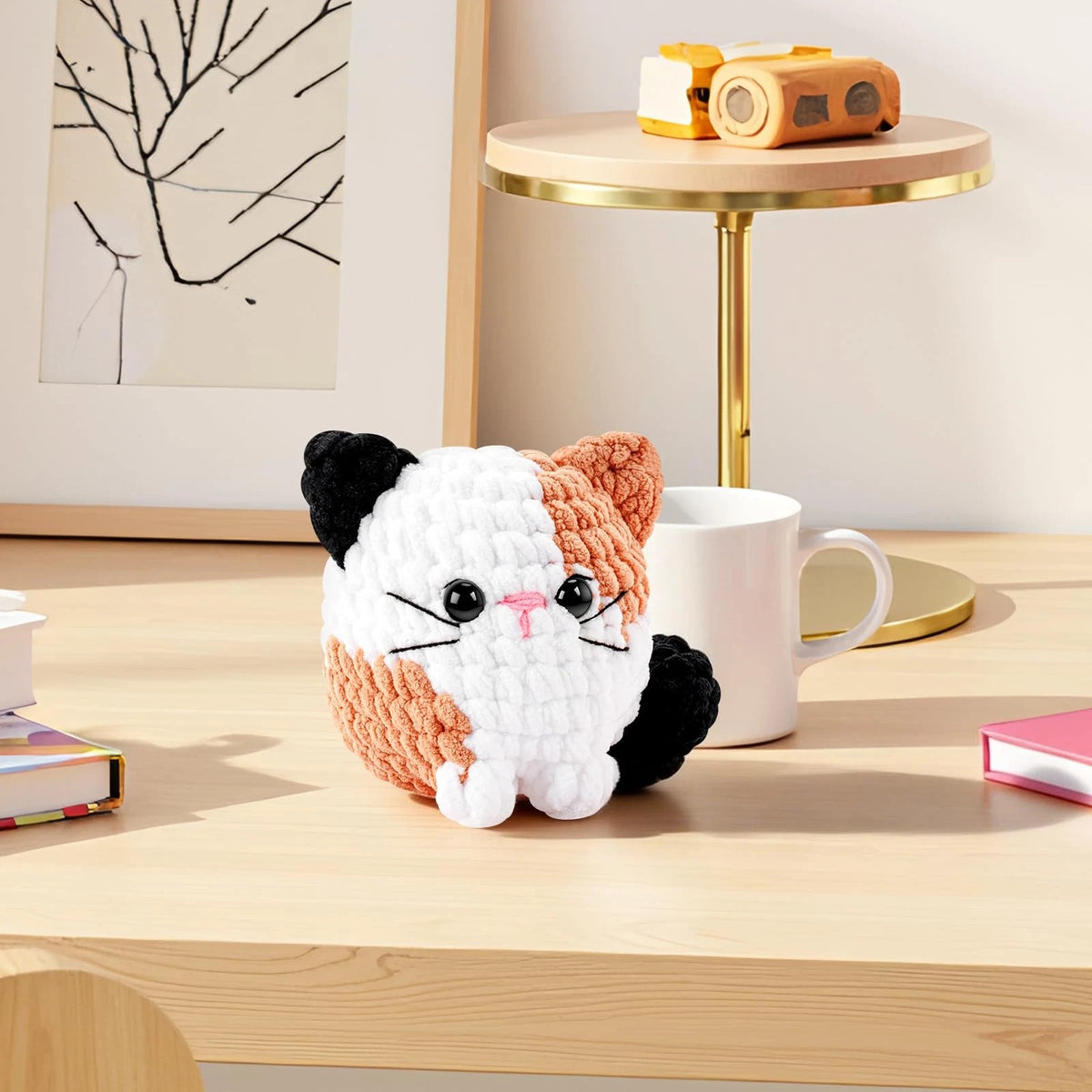 Cat Crochet Kit for Beginners-Calico Kits Adults Calico