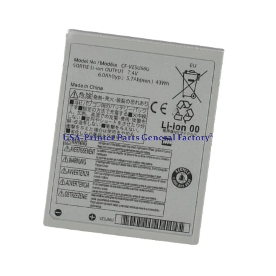 CF-VZSU66U CF-C1MDB21 Battery Fits For Panasonic Toughbook CF-C1 MK1 MK2 CFC1