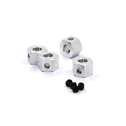 Metal 5mm Wheel to 12mm Combiner Wheel Hub Hex Adapter For WPL D12 C14 MN D90 q