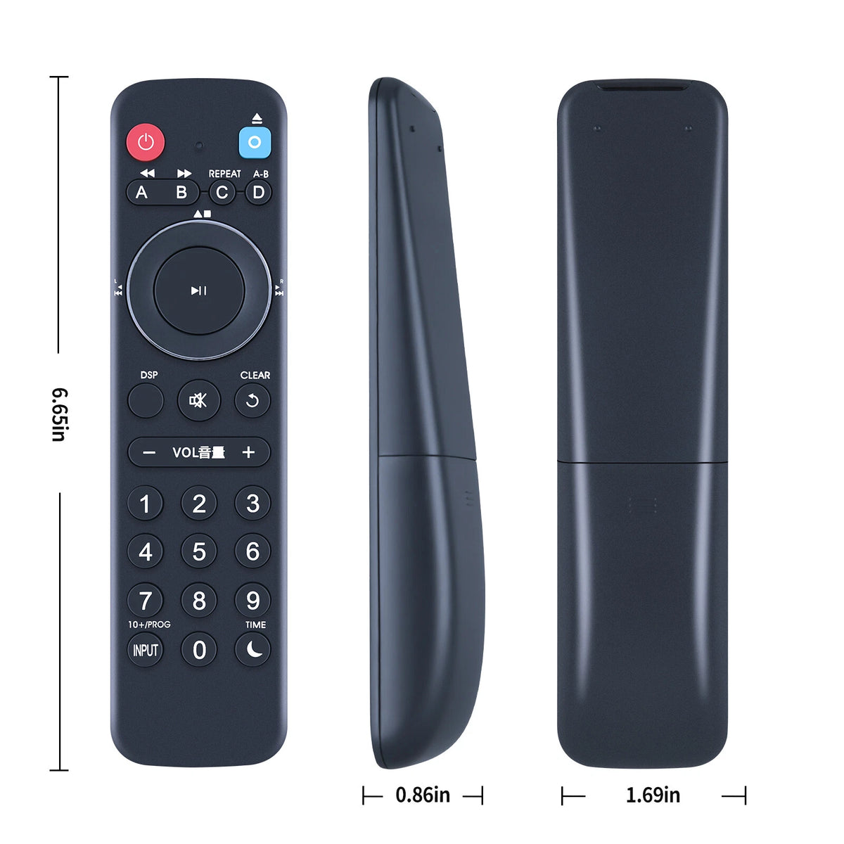 ZC89320 Replace Remote Control For Yamaha Micro Component System MCR-B142