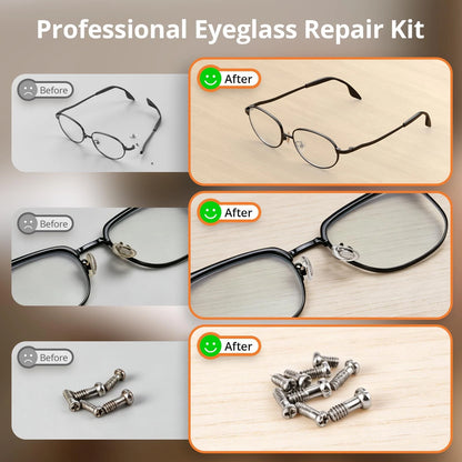 JOREST Eyeglass Repair Kit, Sunglasses/Glasses eyeglass repair kit, Colorful
