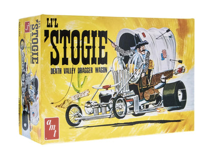 AMT Li'l Stogie Show Rod 1:25 Scale Model Kit, Ages 10+ scale, White