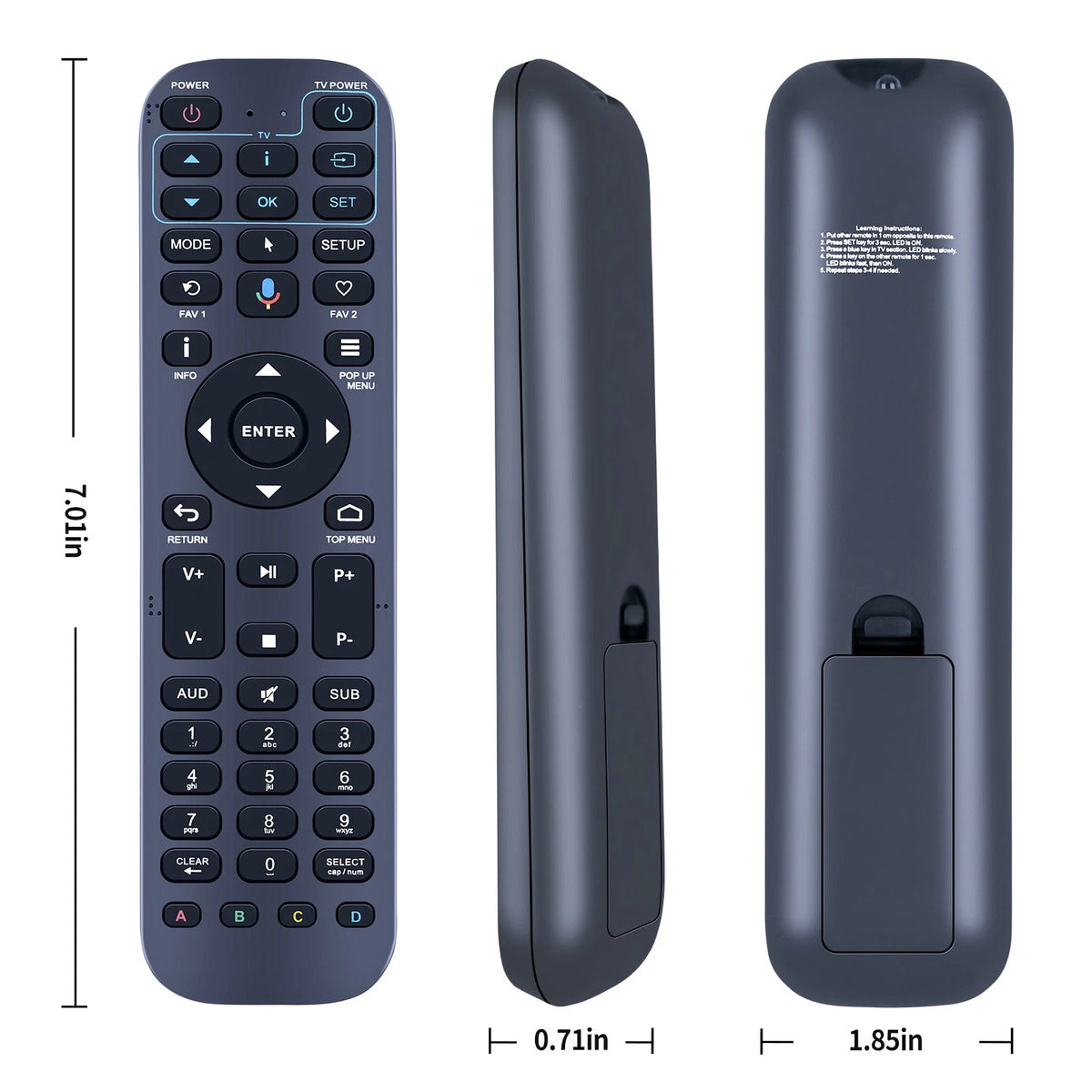 Voice Remote Control For Dune HD Solo 8K Multimedia Player