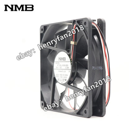 NMB-MAT 4710KL-05W-B59 DC 24V 0.38A 120*120*25mm 3-wires Inverter Cooling Fan
