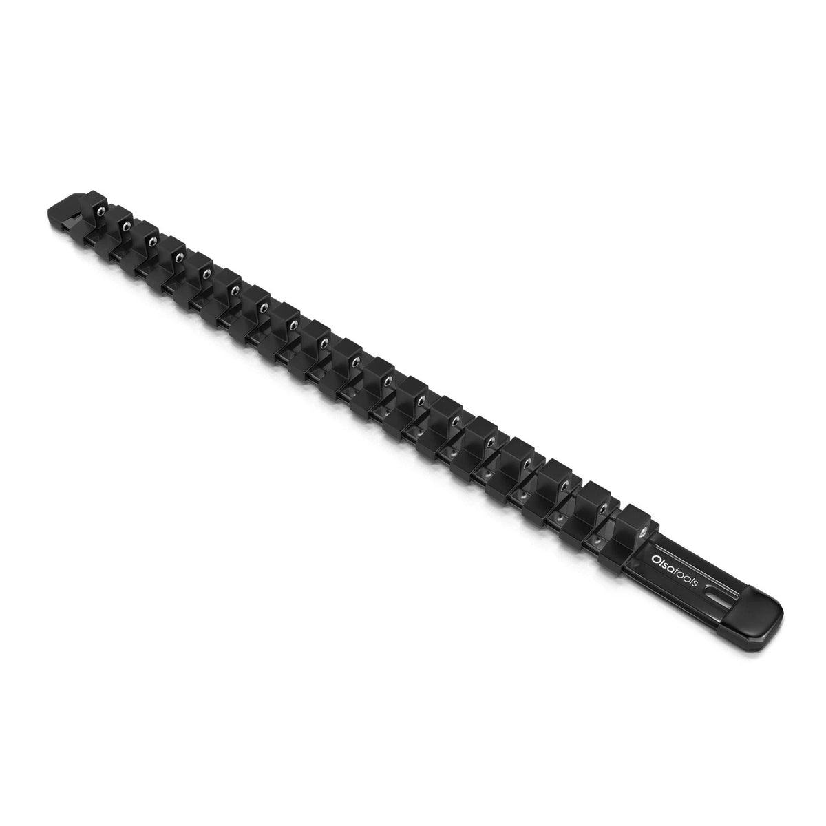 Olsa Tools Socket Organizer - 3/8-Inch Drive Black Drive,