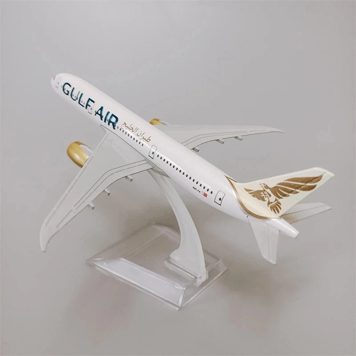 1/400 16cm Aircraft GULF B787 Alloy Plane Model Civil Airlines Ornaments Craft d
