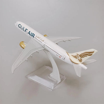 1/400 16cm Aircraft GULF B787 Alloy Plane Model Civil Airlines Ornaments Craft d