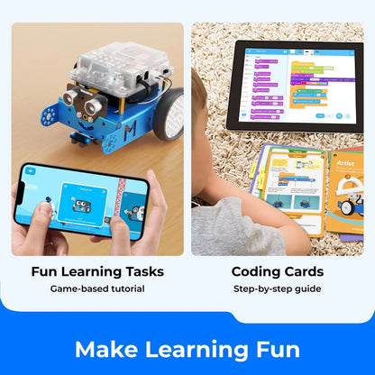 Makeblock mBot Robot Kit, Robotics for Blue, Blue (Bluetooth Version)