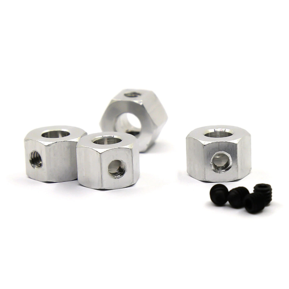 Metal 5mm Wheel to 12mm Combiner Wheel Hub Hex Adapter For WPL D12 C14 MN D90 q