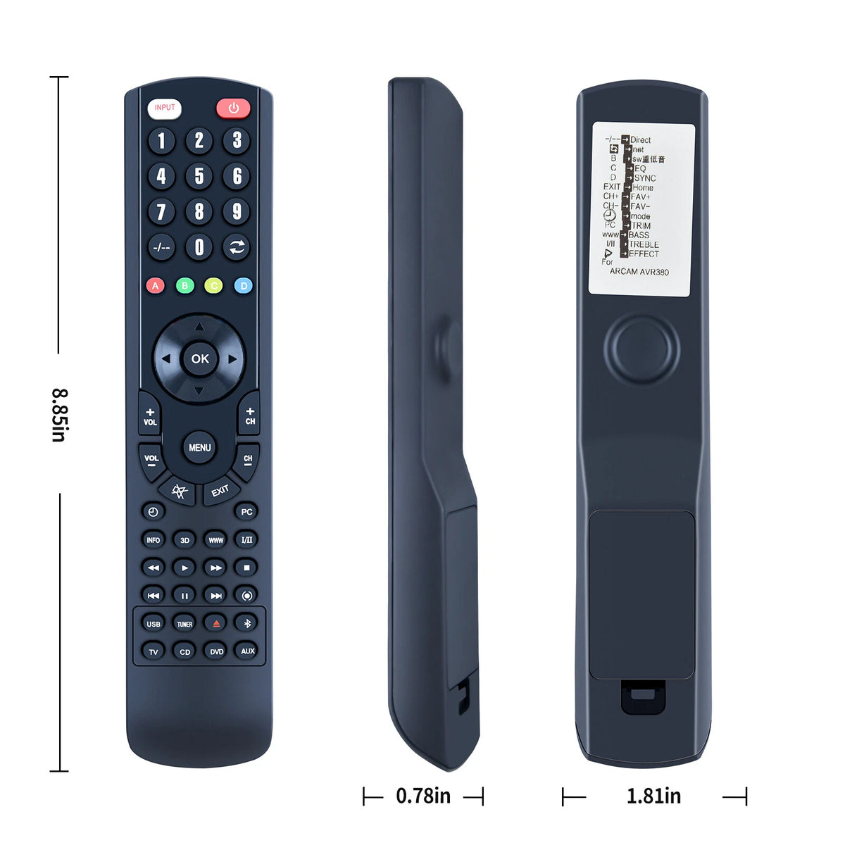 Remote Control For ARCAM CR450 AVR380 AVR450 AVR750 AV950