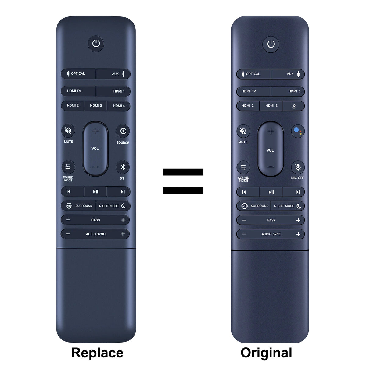 MRC00016011 Replace Remote Control For Harman Kardon Citation Bar Speaker