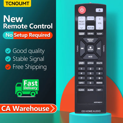 AKB73655741 Remote Control For LG Mini Hi-Fi System CM4550 CMS4350F