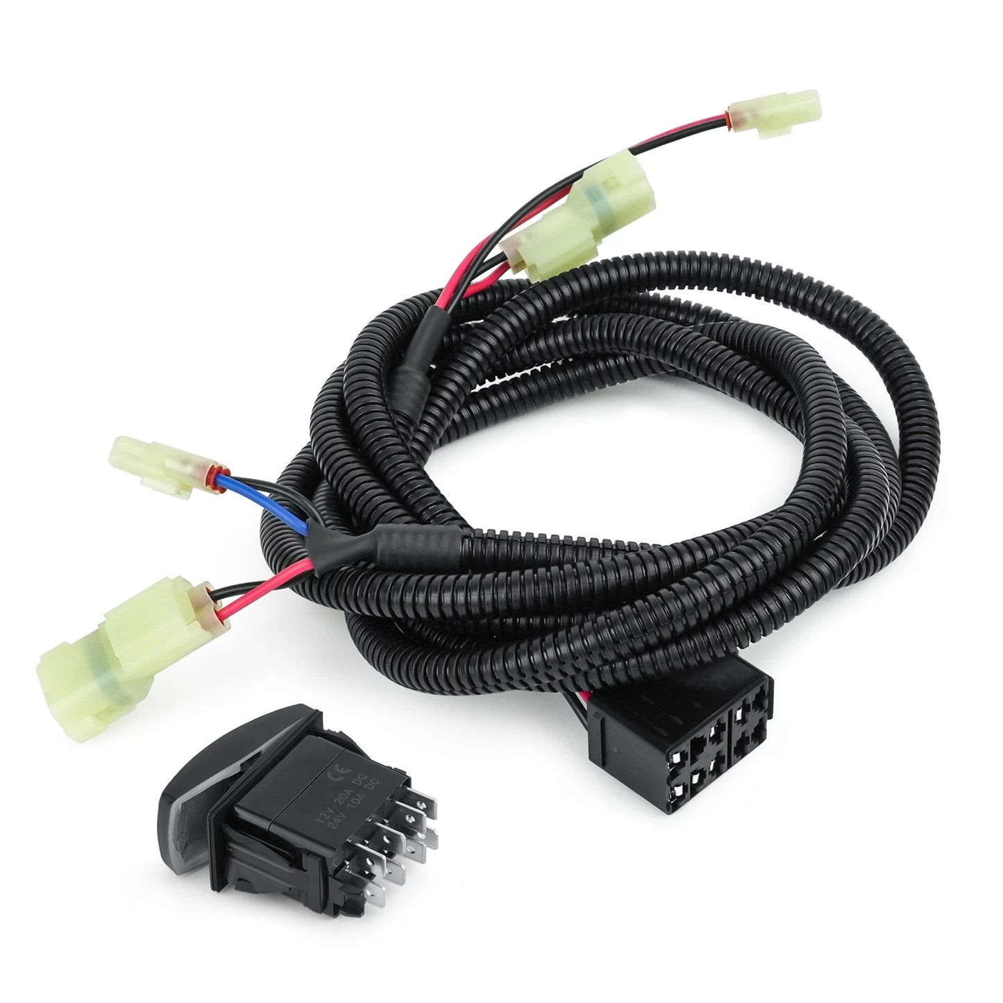 Differential Override I-4WD to 4X4 Switch Wiring Harness Bypass Kit For Honda